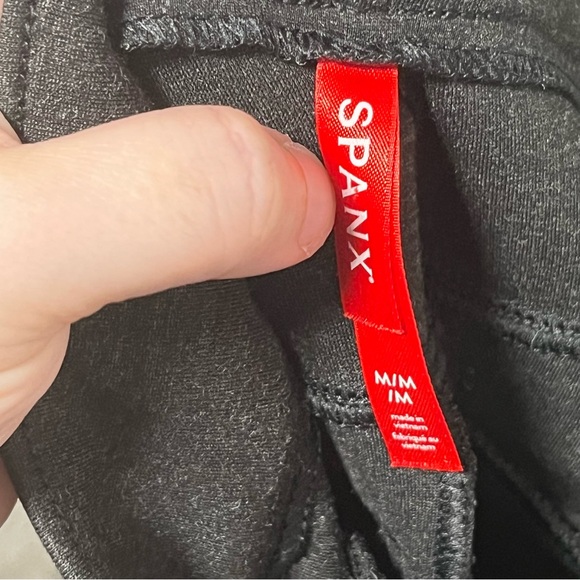 Spanx The Perfect Fit Spanxsmooth Ponte Flare Seam Pants Gray M - Picture 8 of 13